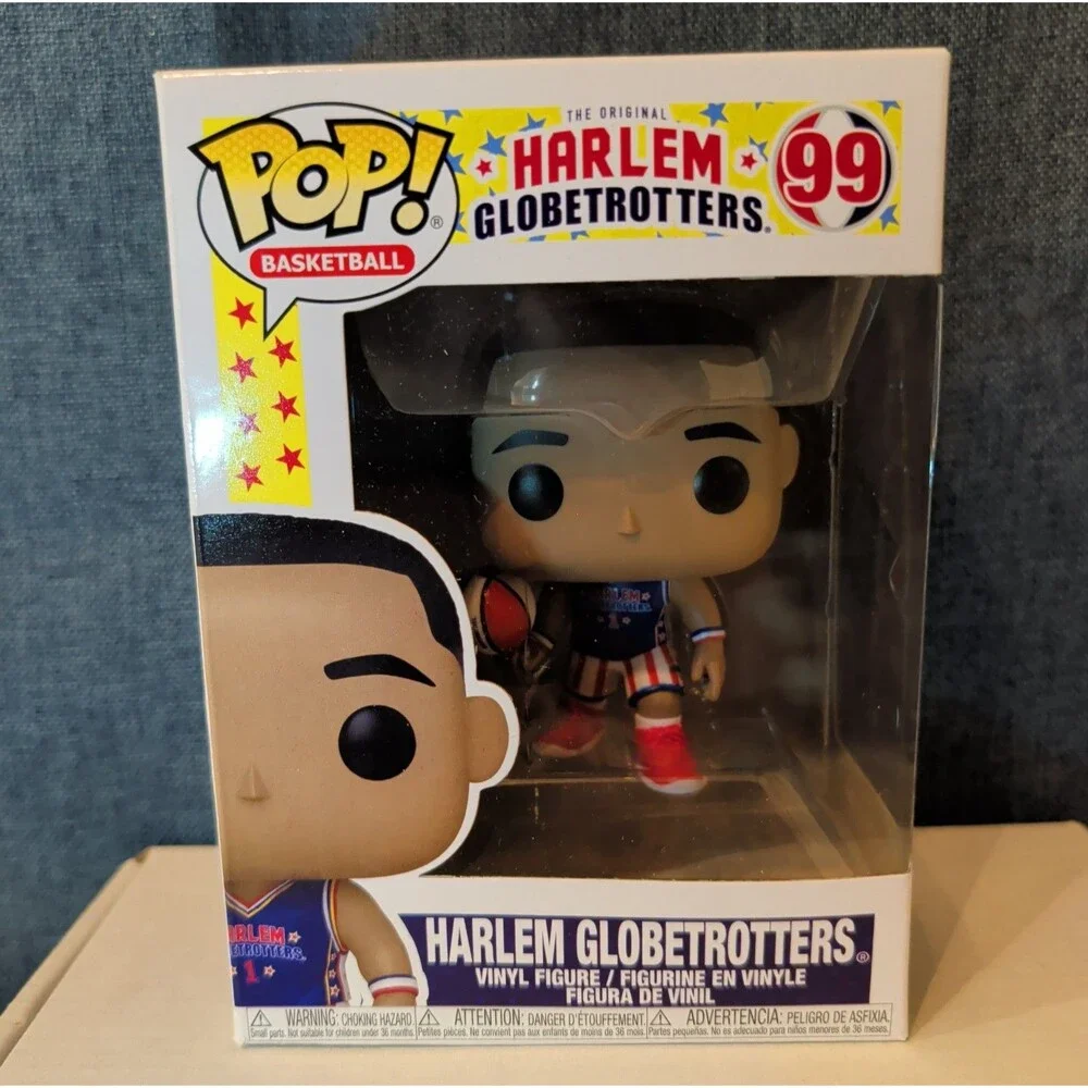Funko Pop 99 Harlem Globetrotters Basketball Vinyl NIB  with Protector